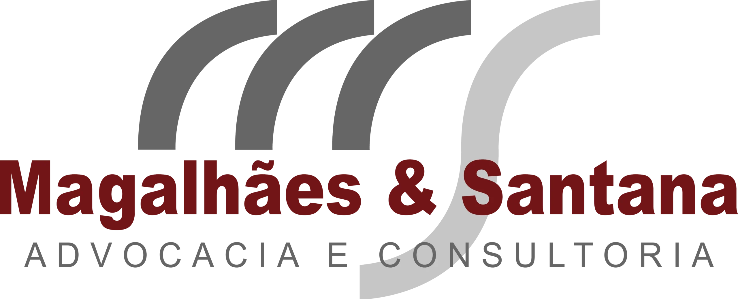 Logomarca principal Magalhães & Santana Advocacia e Consultoria